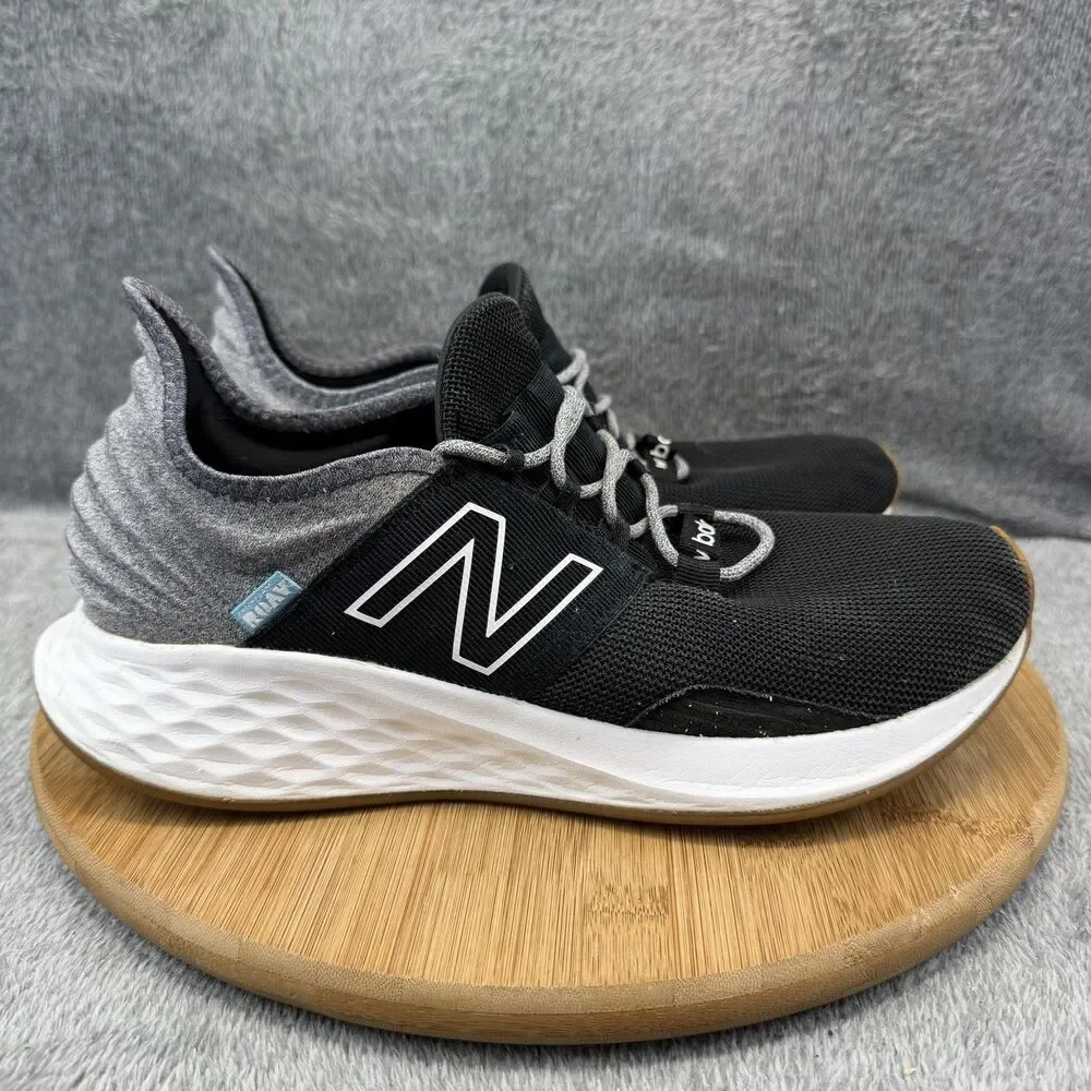 New Balance Fresh Foam Roav Shoes Mens Size 9.5 D Black Running Sneakers MROAVTK
